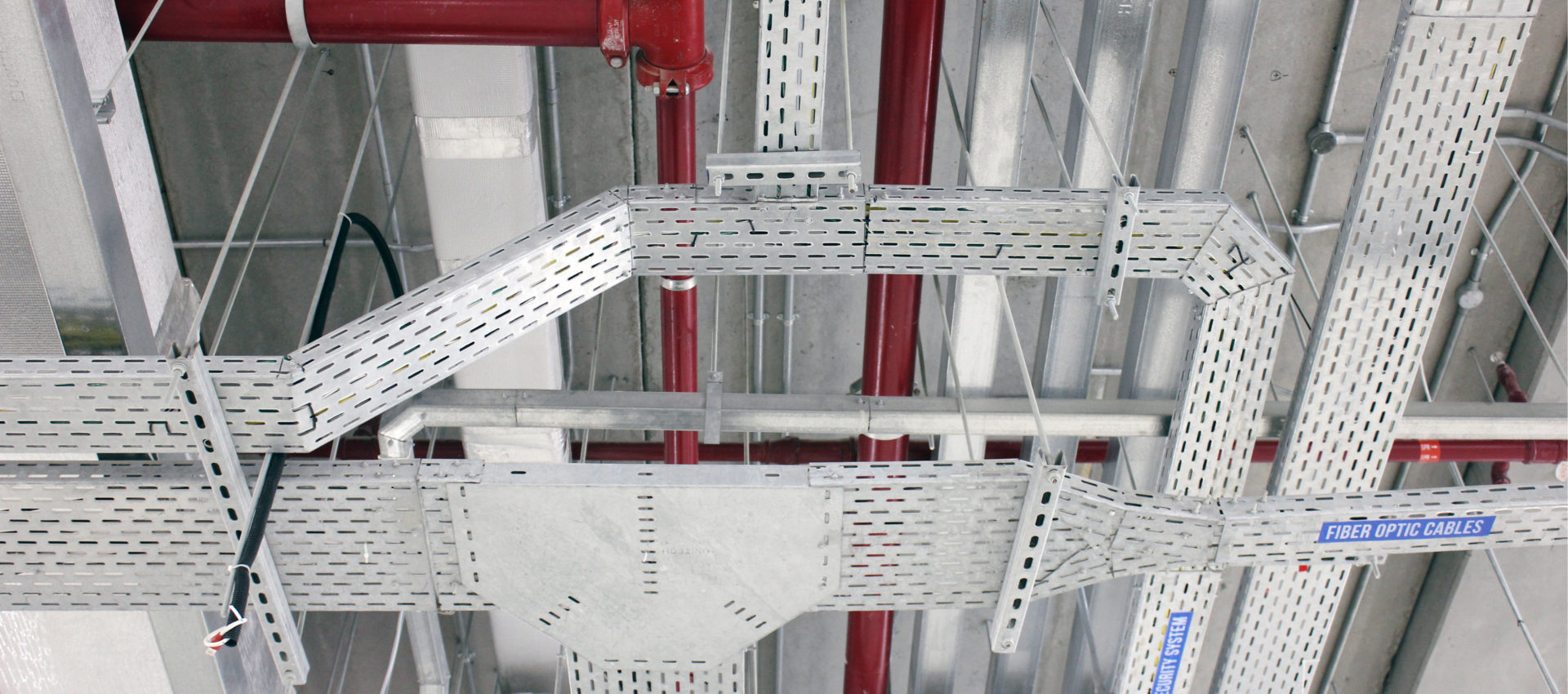 Steel Shortages image Rod Suspended Cable Tray
