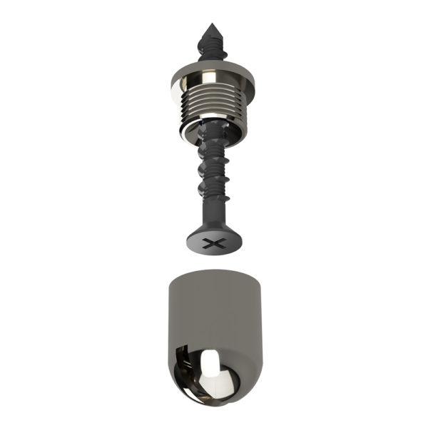 Domed ceiling attachment with slot (ACSLOT) - Installation 1