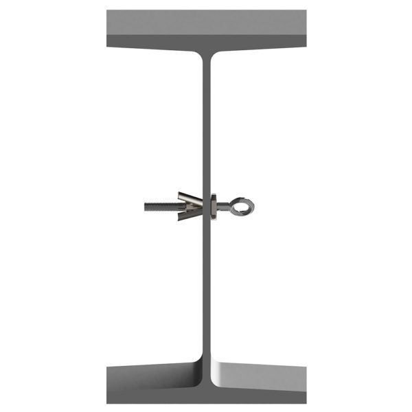 CT2 catenary fixing/anchor installed