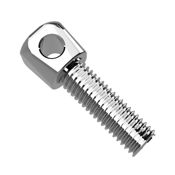 UNI3 - M8 x 25 mm universal eyebolt with flange nut