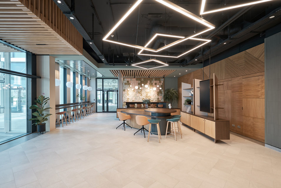 Architectural lighting supports